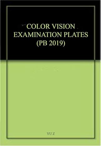 Color Vision Examination Plates (Pb 2019) 